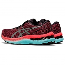 Asics Laufschuhe Gel Nimbus 23 Lite Show (Dämpfung, reflektierend) rot/schwarz Damen